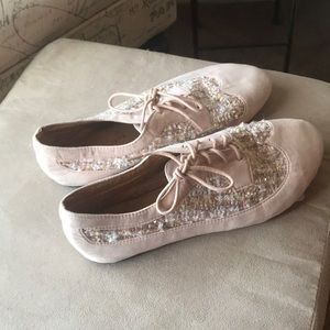 Pink Madden girl flats!